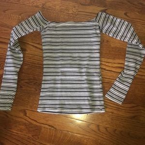 Off the shoulder shirt